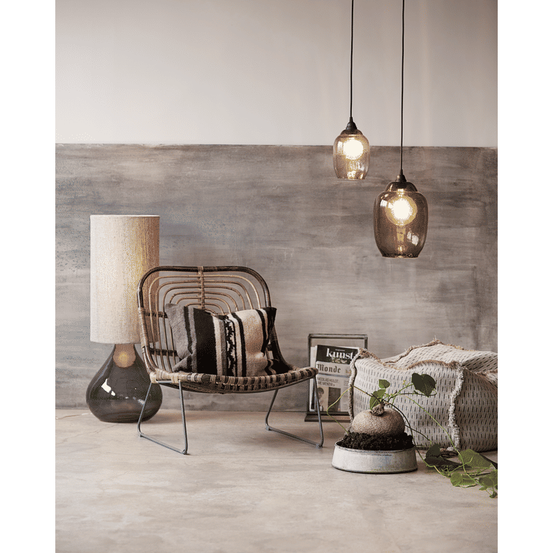 Base de lámpara grande de House Doctor, gris oscuro