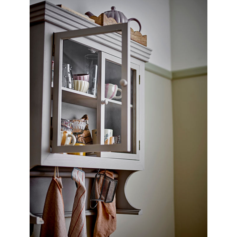 Bloomingville Armoire Pilu, gris, bois