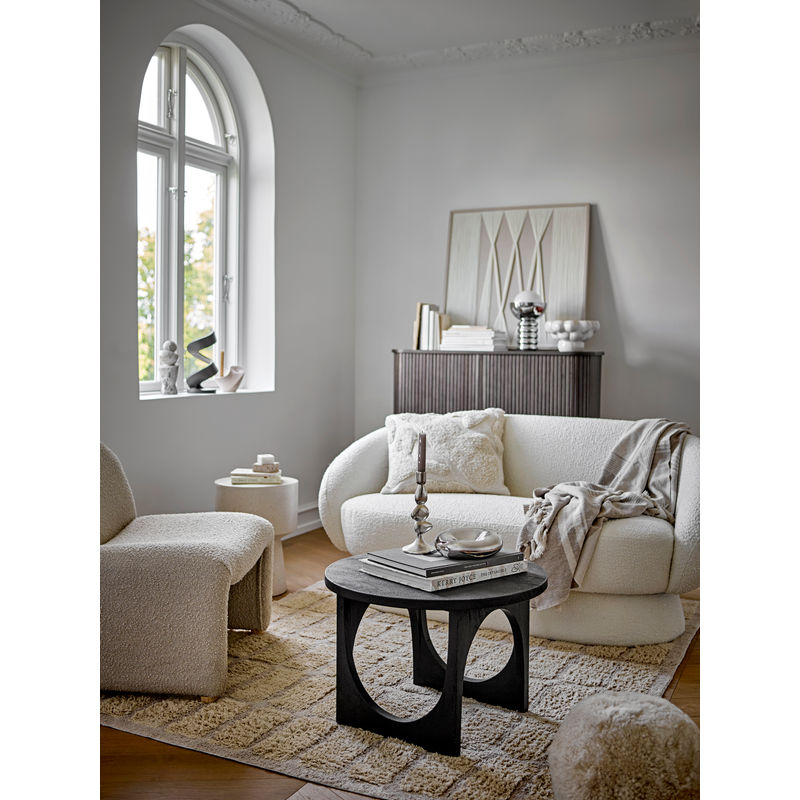 Sillón Neel de Bloomingville, natural, poliéster
