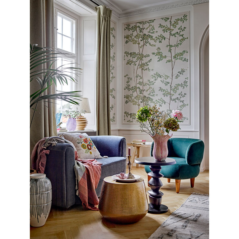 Mesa auxiliar Avola de Creative Collection, latón, metal