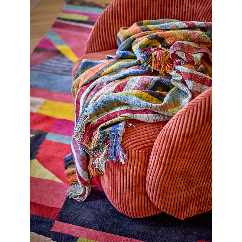 Sillón Pradi de Bloomingville, naranja, poliéster