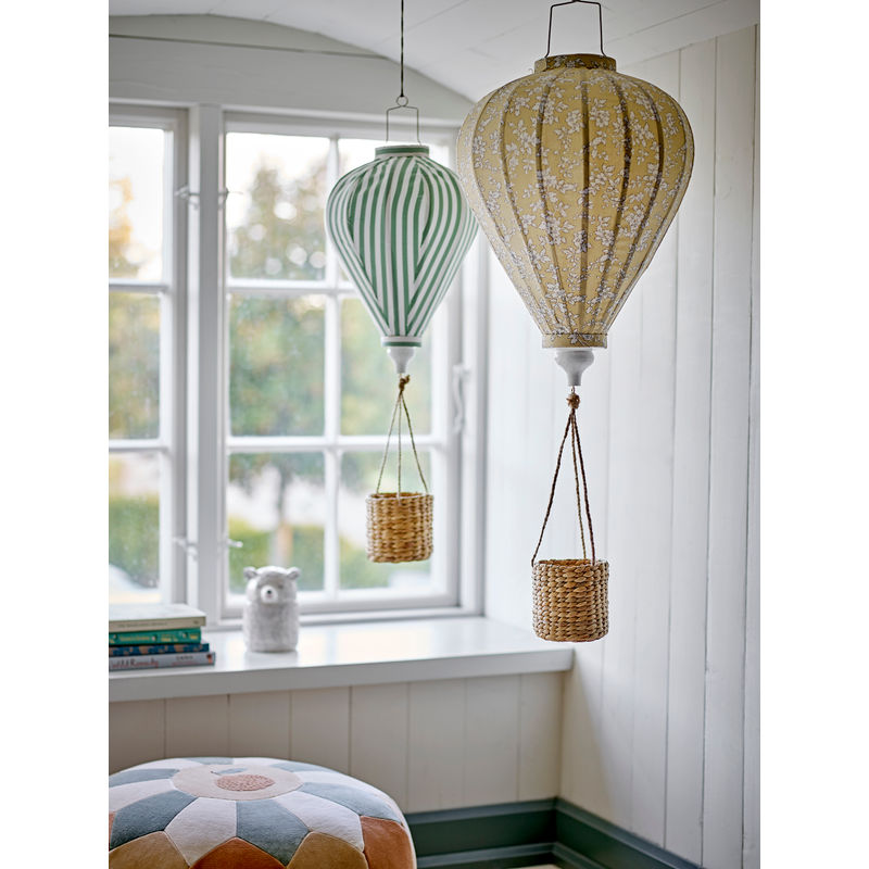 Bloomingville MINI Agnes Pouf, braun, Baumwolle