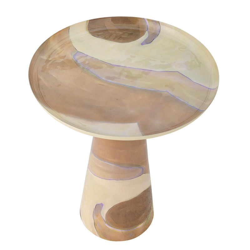 Bloomingville Brooke bijzettafel, roze, metaal