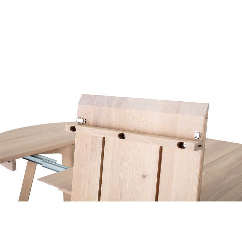 Bloomingville Owen ausziehbarer Esstisch, Natur, FSC® 100%, Eichenholz