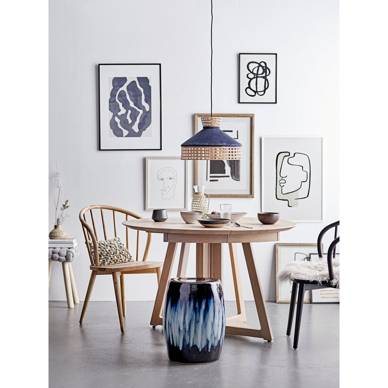 Bloomingville Owen ausziehbarer Esstisch, Natur, FSC® 100%, Eichenholz
