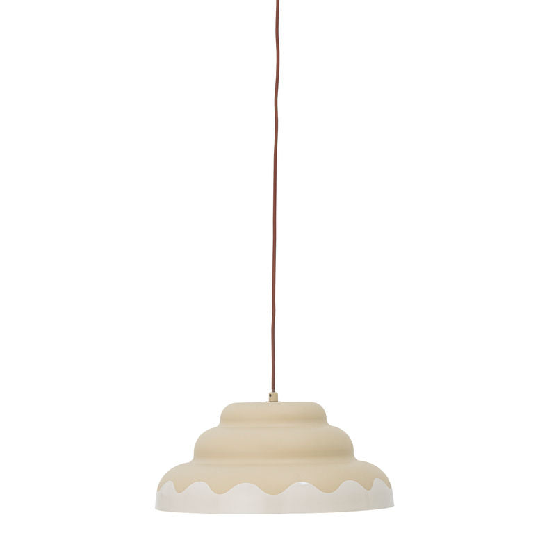 Lámpara colgante Lacya de Bloomingville, natural, metal