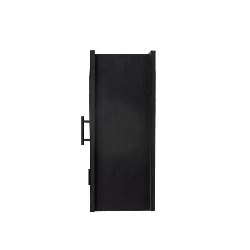 Armoire Bloomingville Lario, noire, bois