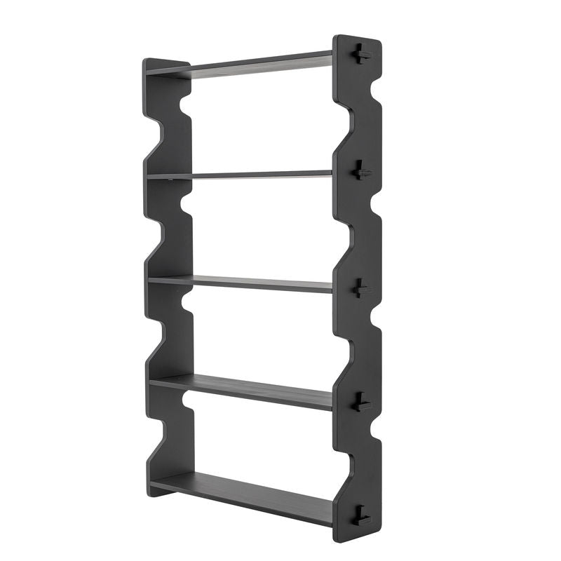 Étagère murale Bloomingville Savoya, noire, bois