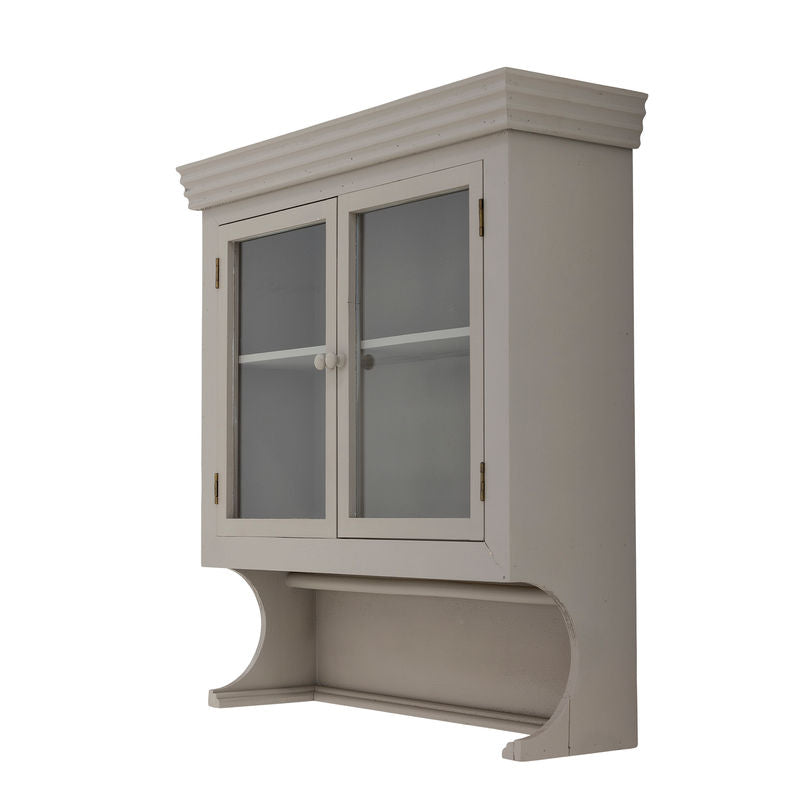 Bloomingville Armoire Pilu, gris, bois