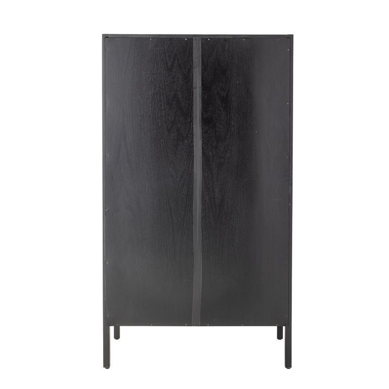 Armoire Marikka de Bloomingville, noire, en bois
