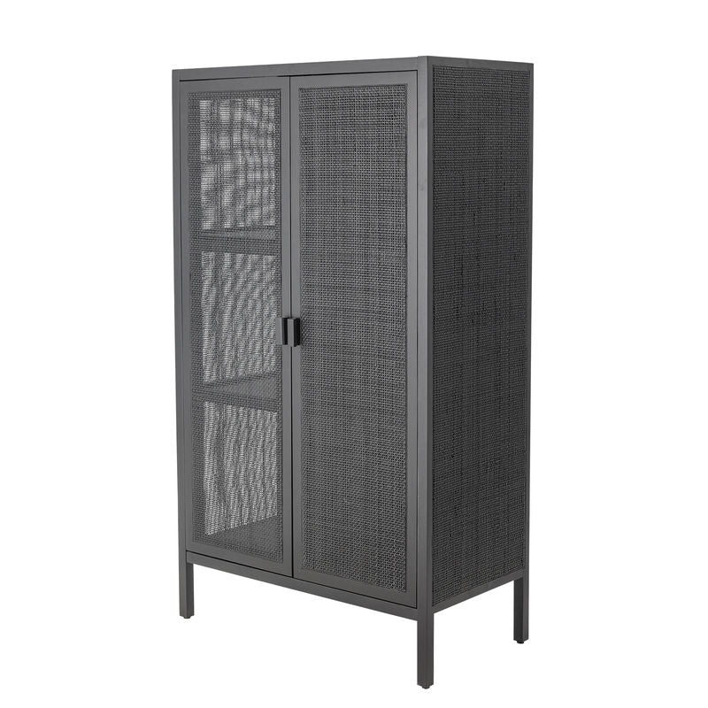 Armoire Marikka de Bloomingville, noire, en bois