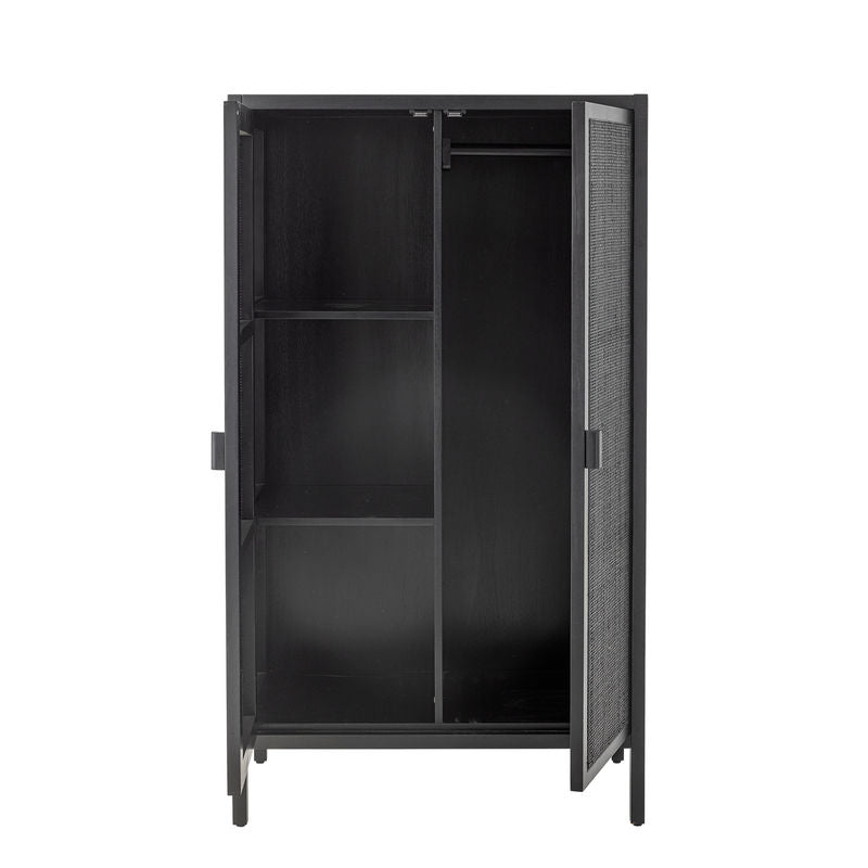 Armoire Marikka de Bloomingville, noire, en bois