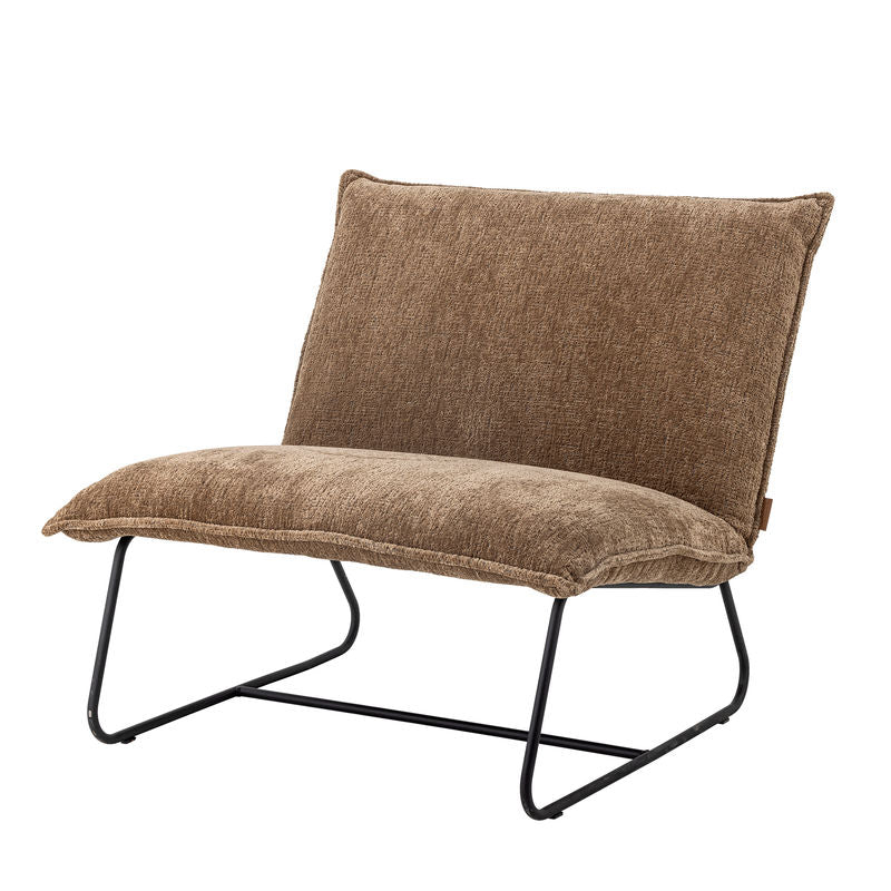 Bloomingville Cape Loungesessel, braun, Polyester