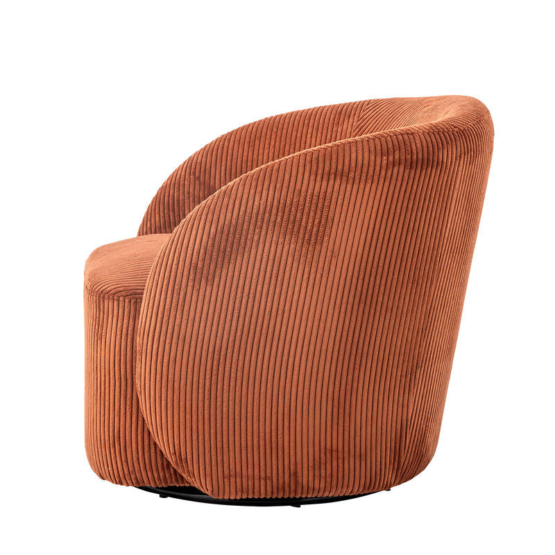 Sillón Pradi de Bloomingville, naranja, poliéster