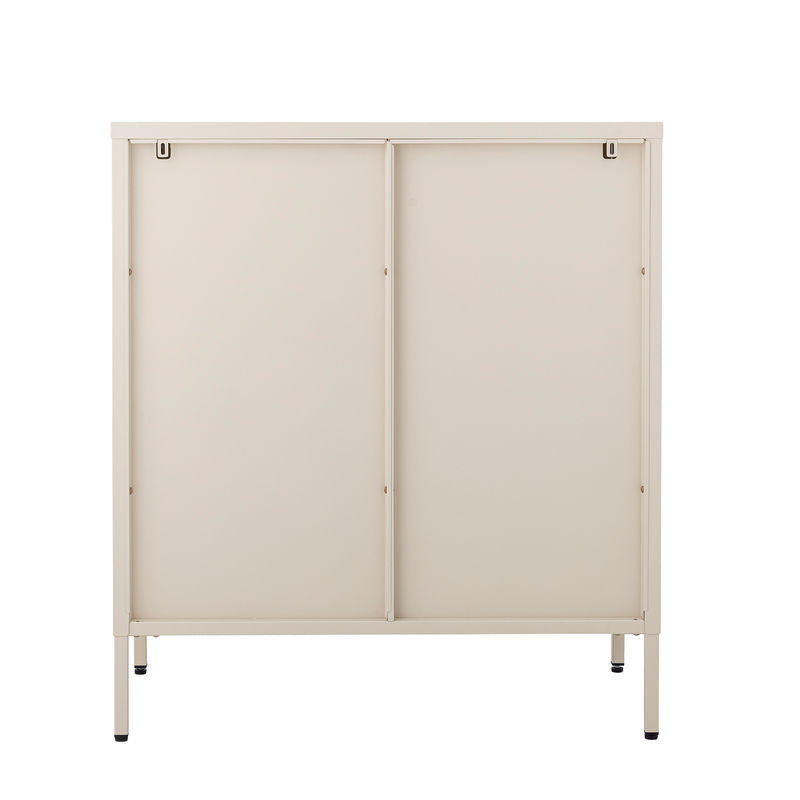 Armoire Salvo de Bloomingville, naturelle, en métal