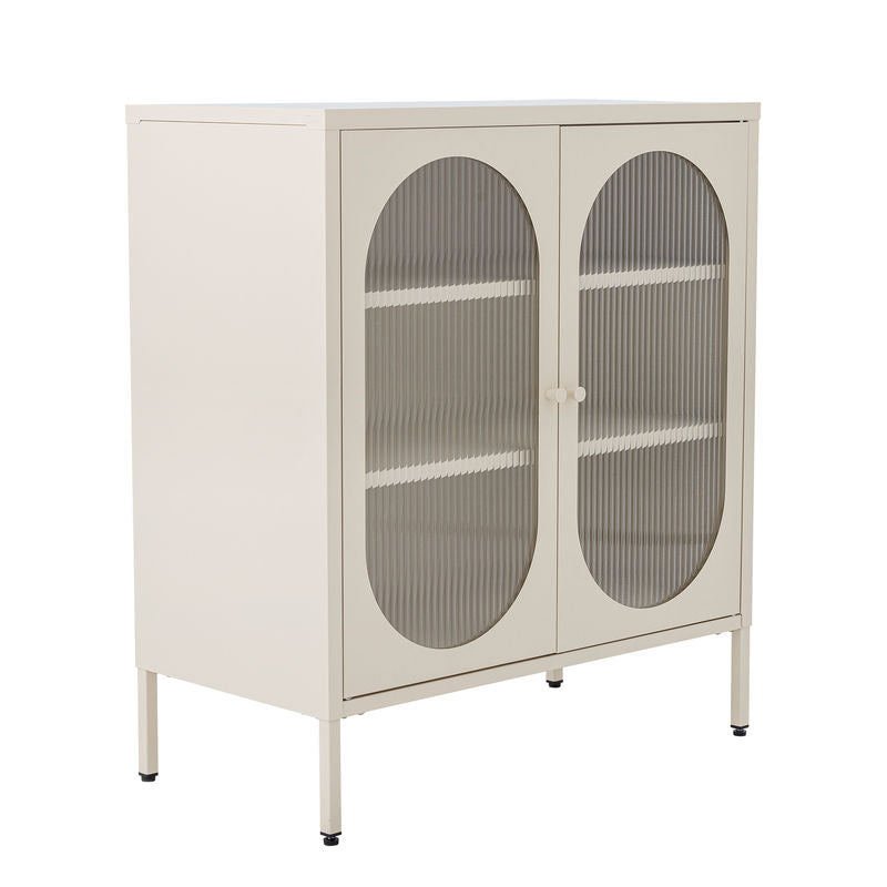 Armoire Salvo de Bloomingville, naturelle, en métal