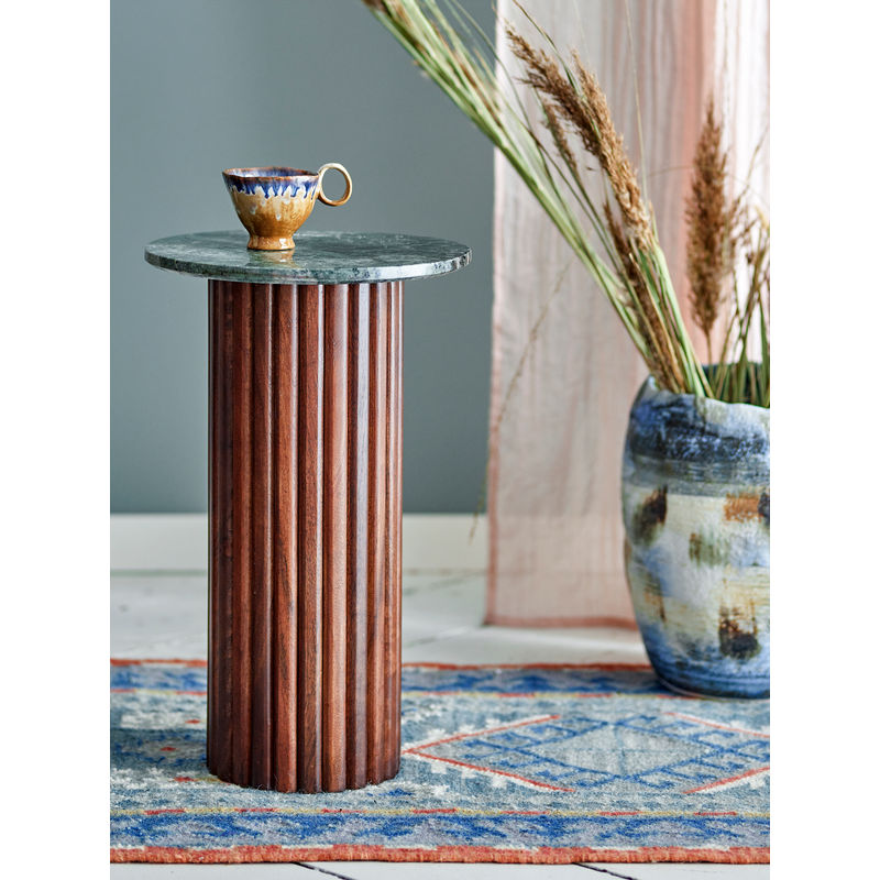 Bloomingville Wilson Beistelltisch, Grün, Marmor