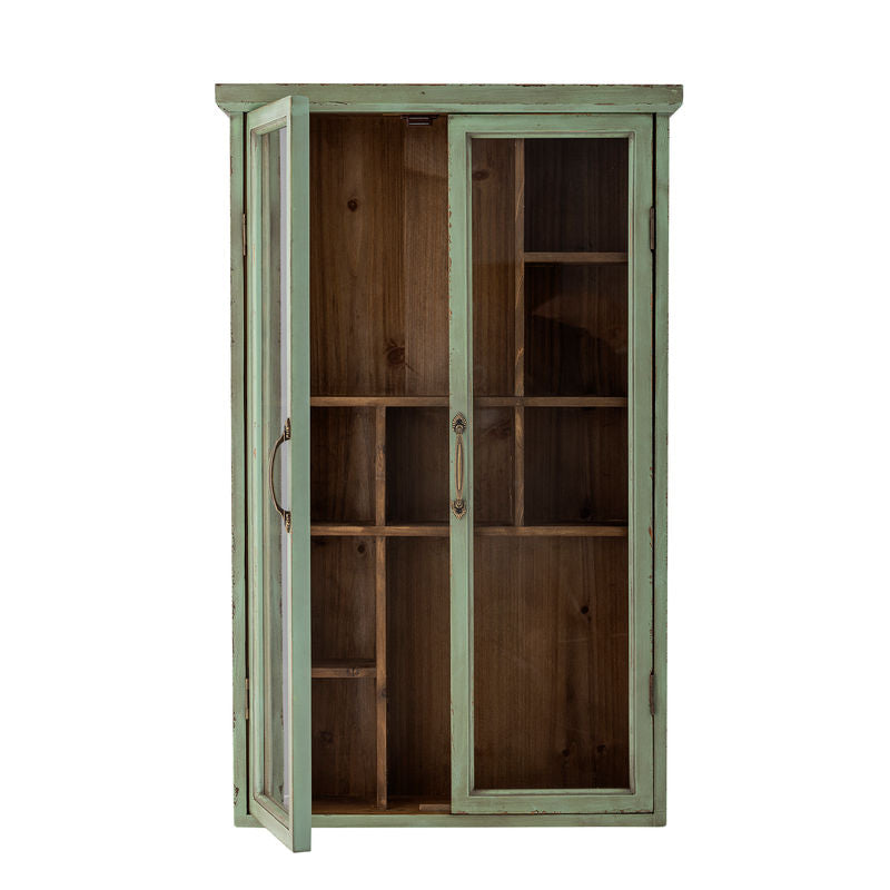 Creative Collection Hazem Schrank, grün, Lindenholz