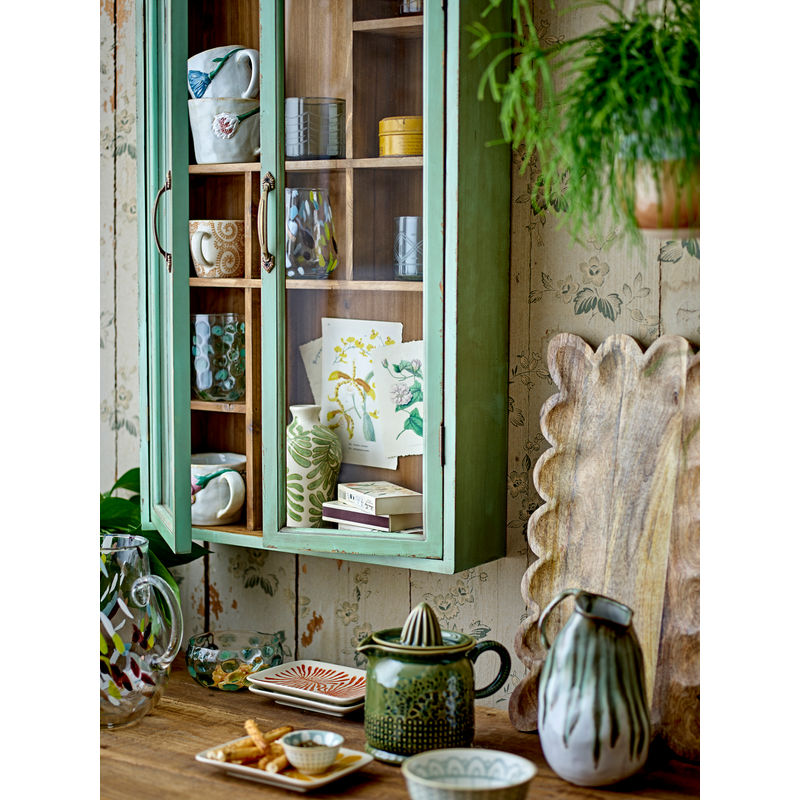 Creative Collection Hazem Schrank, grün, Lindenholz