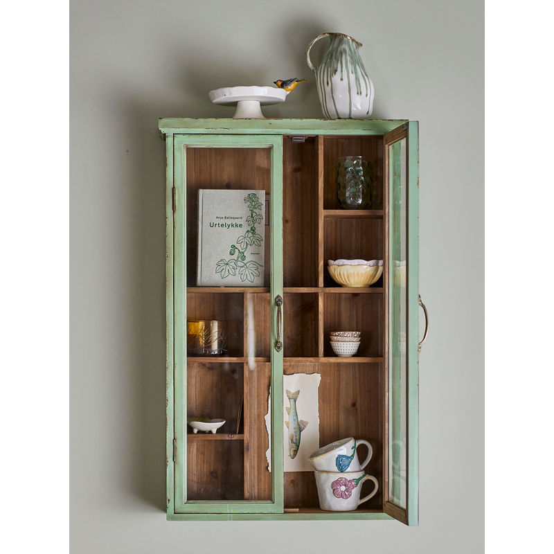 Creative Collection Hazem Schrank, grün, Lindenholz