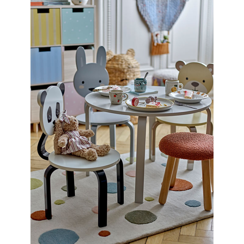 Bloomingville MINI Clennie Teppich, Natur, Wolle