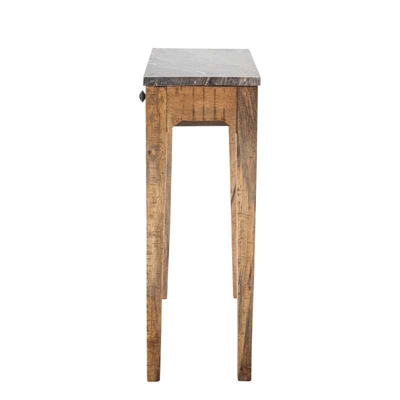 Kreative Kollektion Hauge Konsole Tisch, Braun, Marmor, Holz