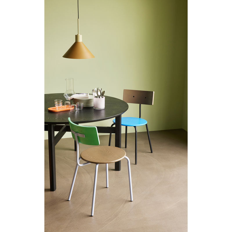 Hübsch Lampe Chalk Ambre
