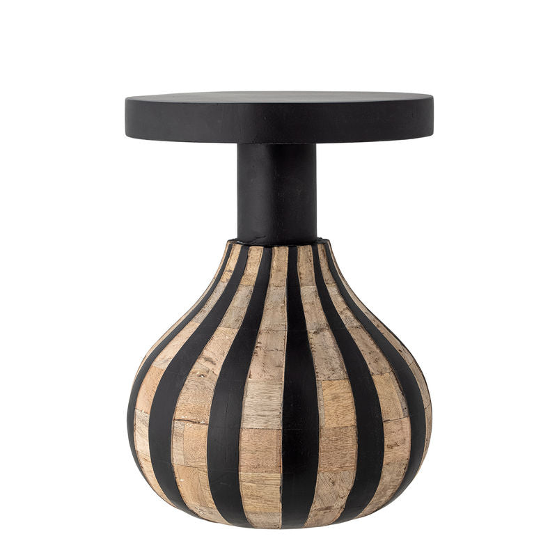 Table d'appoint Bloomingville Aloise, noire, bois