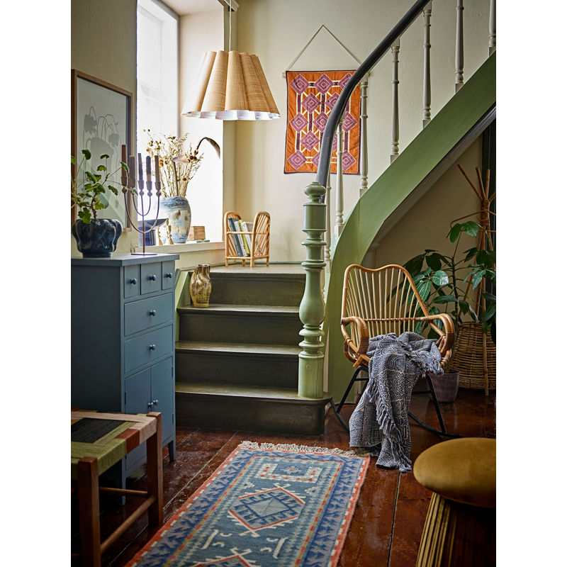 Fauteuil à bascule Reine de Bloomingville, Naturel, Rotin