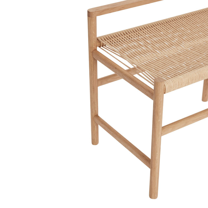 Banco Hübsch Heritage, pequeño, madera natural