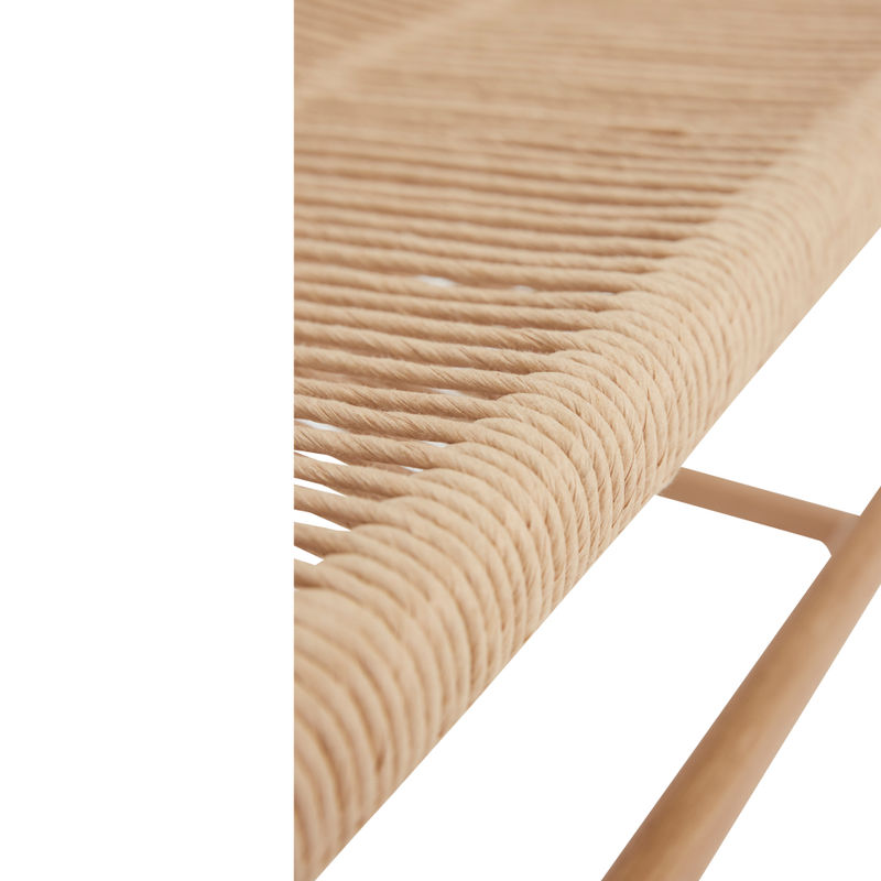 Banco Hübsch Heritage, pequeño, madera natural