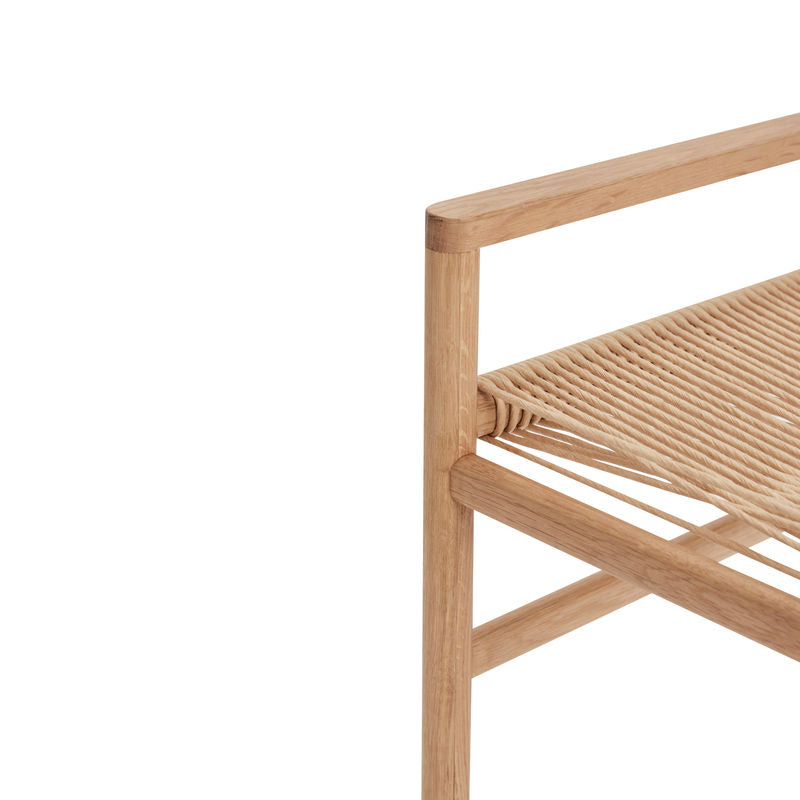 Banco Hübsch Heritage, pequeño, madera natural