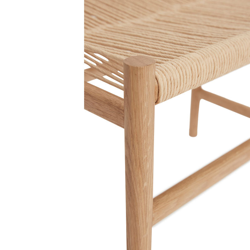 Banco Hübsch Heritage, pequeño, madera natural