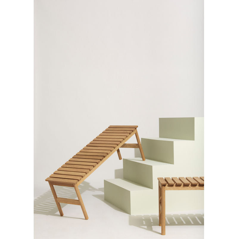 Hübsch Row-Bank, naturholz