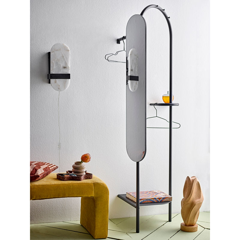 Bloomingville Belen Porte-vêtements, Noir, Métal