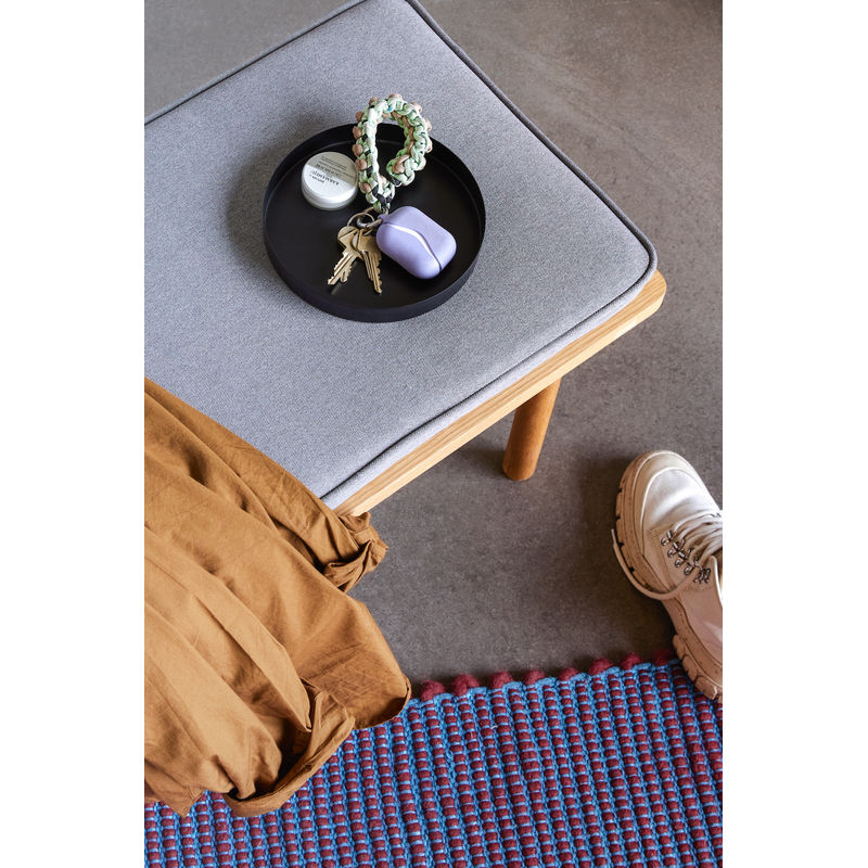 Hübsch Abrazo Platos Negro (juego de 3)