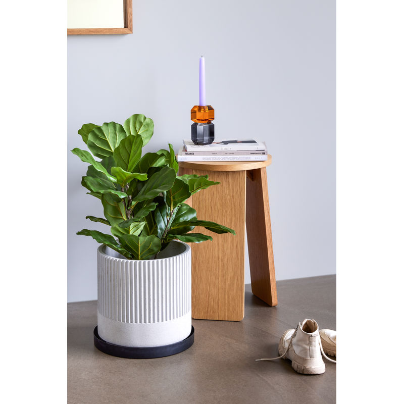 Hübsch Abrazo Platos Negro (juego de 3)