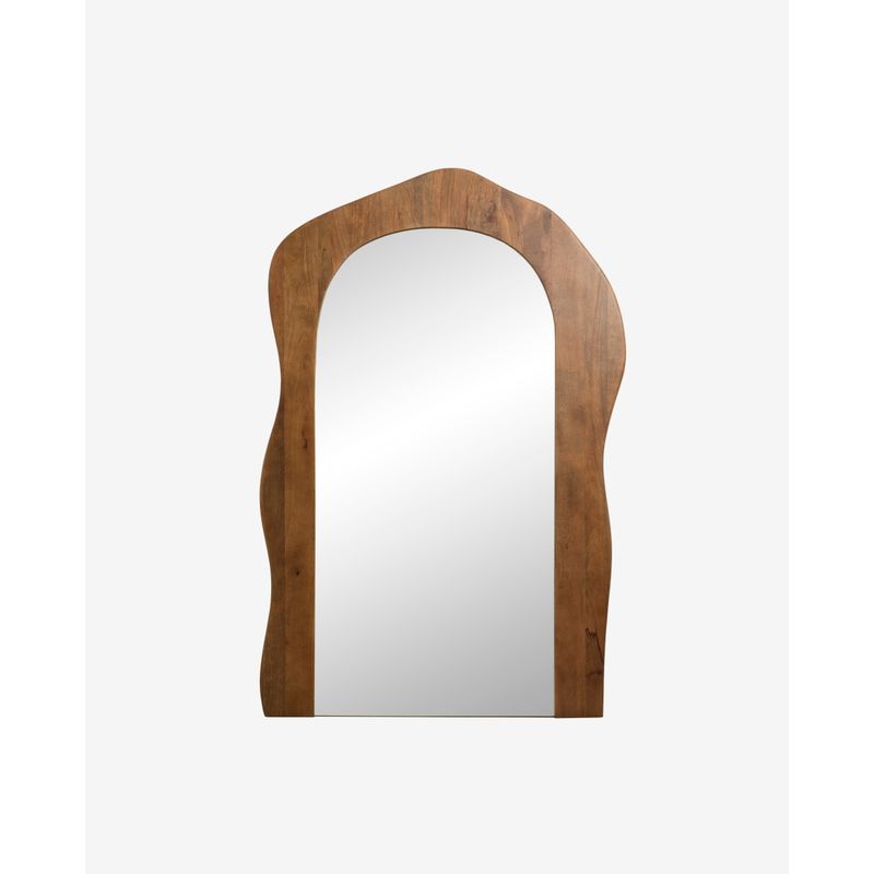 Espejo Nordal Attila, madera marrón