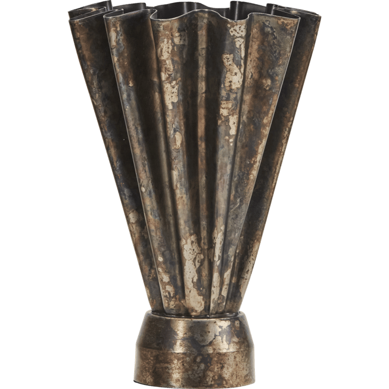 Vase Flood de House Doctor, brun antique