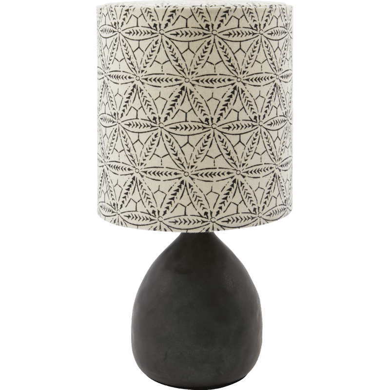 House Doctor Flores Tischlampe, Schwarz