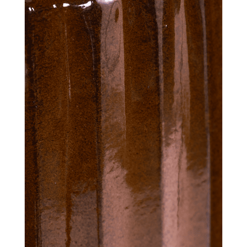 Pots de fleurs House Doctor Groove, Marron