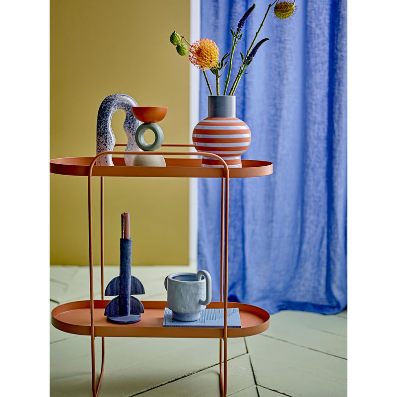 Table d'appoint Riet de Bloomingville, Brun, Métal