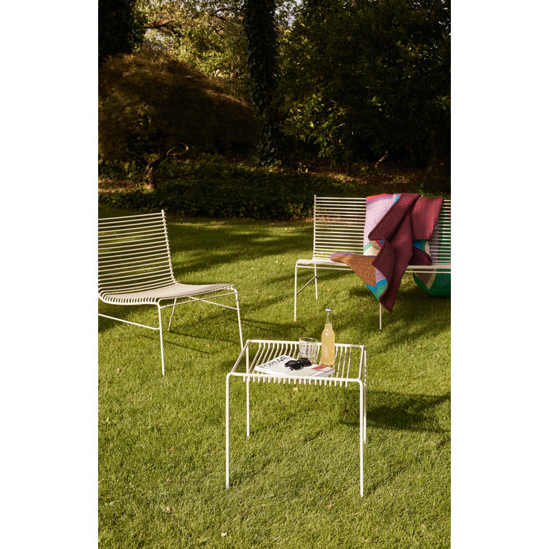 Hübsch String Loungesessel, hellgrau