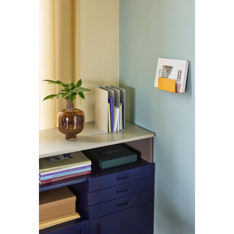 Hübsch Bureau d'étude, gris foncé, bleu