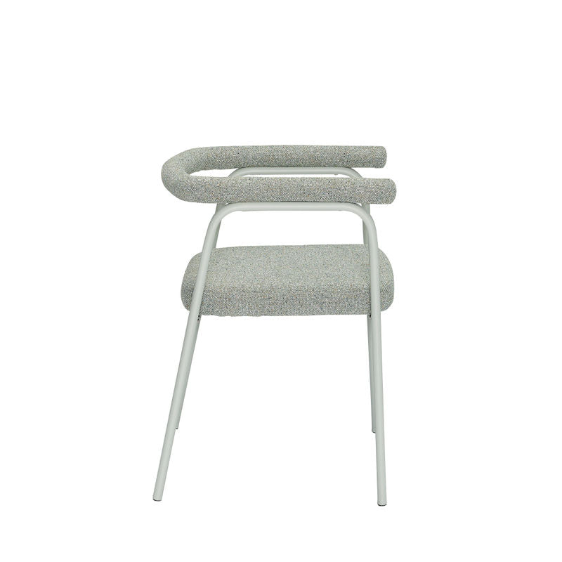 Hübsch Ecto chaise de salle à manger, gris