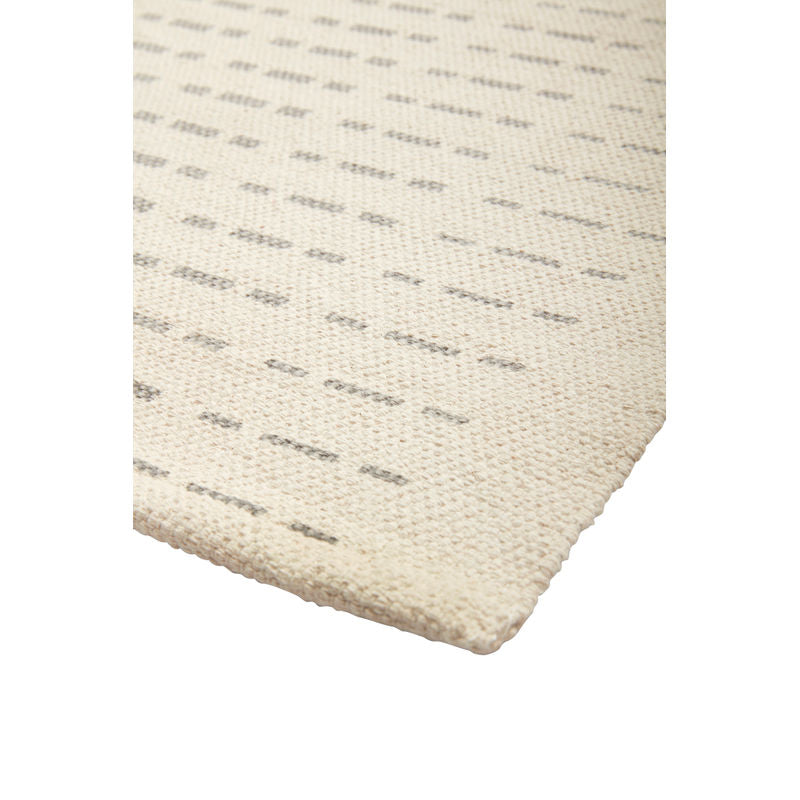 Hübsch Tapis Pin Beige/Gris