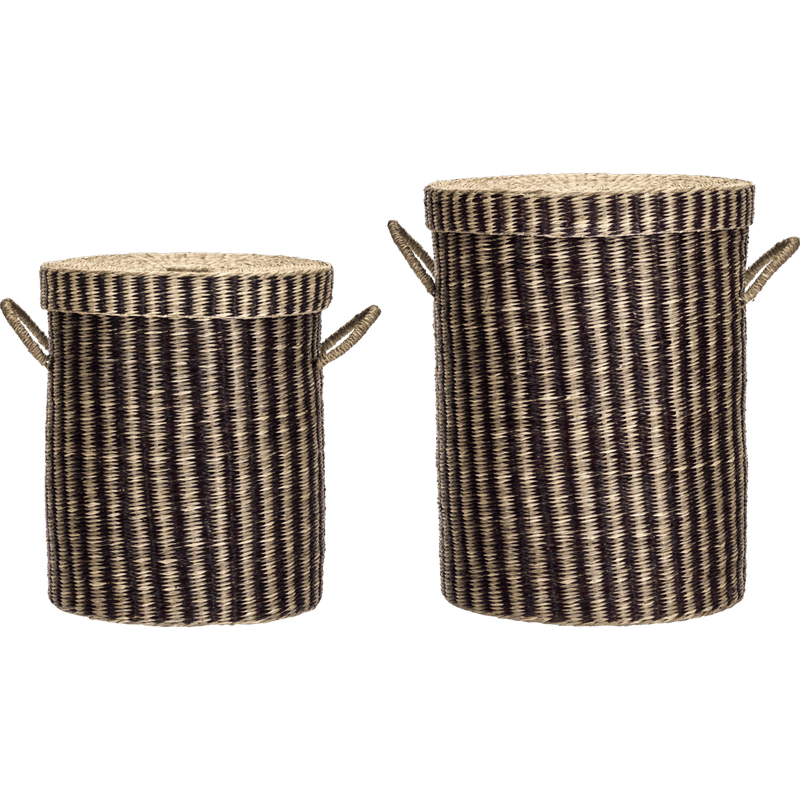 Cestas para ropa sucia House Doctor Laundrey, color natural y marrón