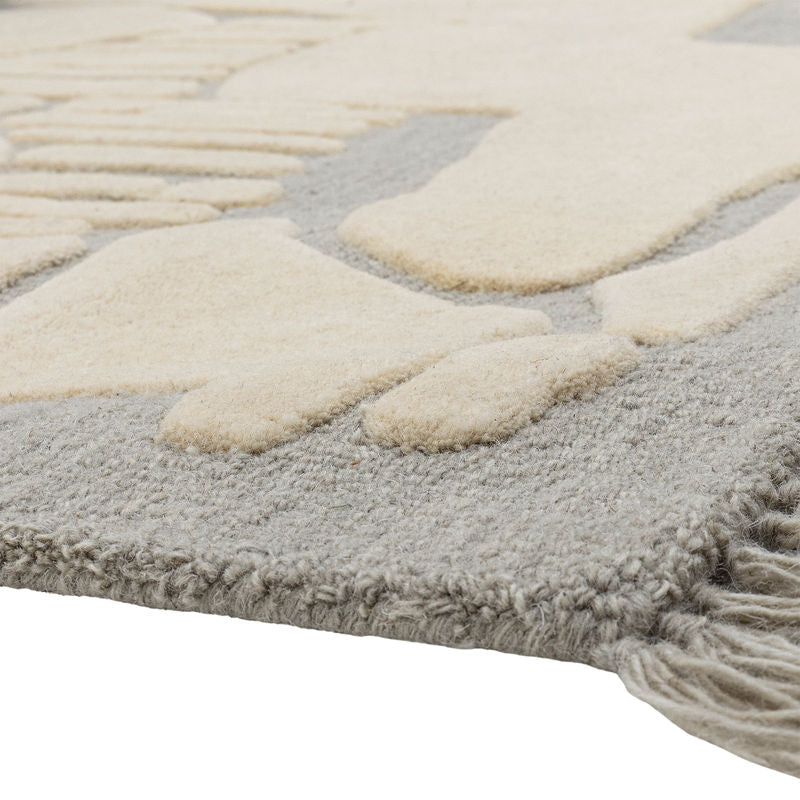 Tapis Bloomingville Napoli, Gris, Laine