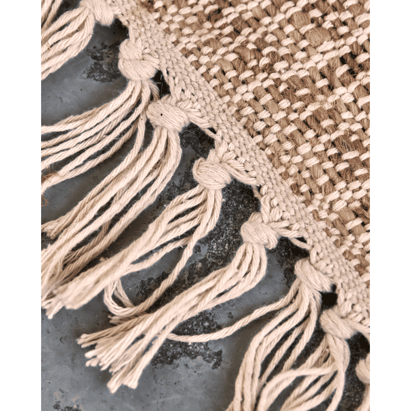 Tapis Rostro de House Doctor, Naturel, Blanc cassé