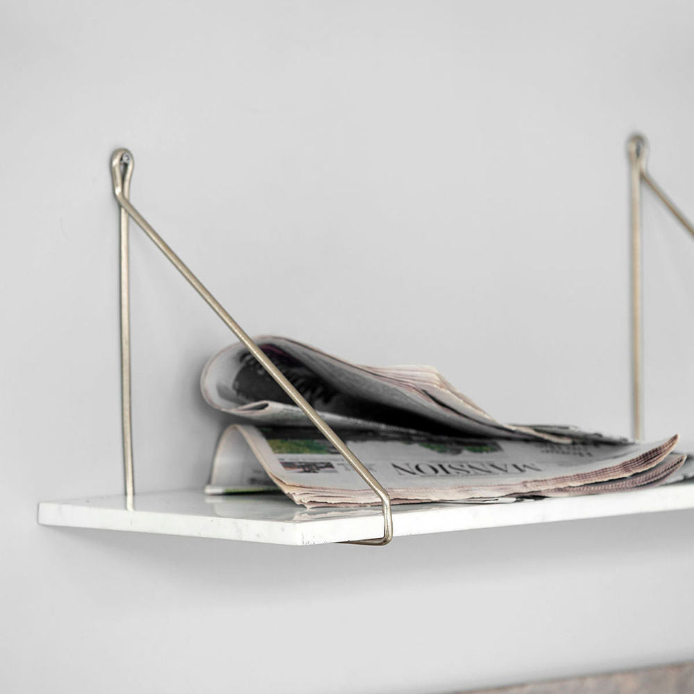 House Doctor Plank, Marble, Wit marmer